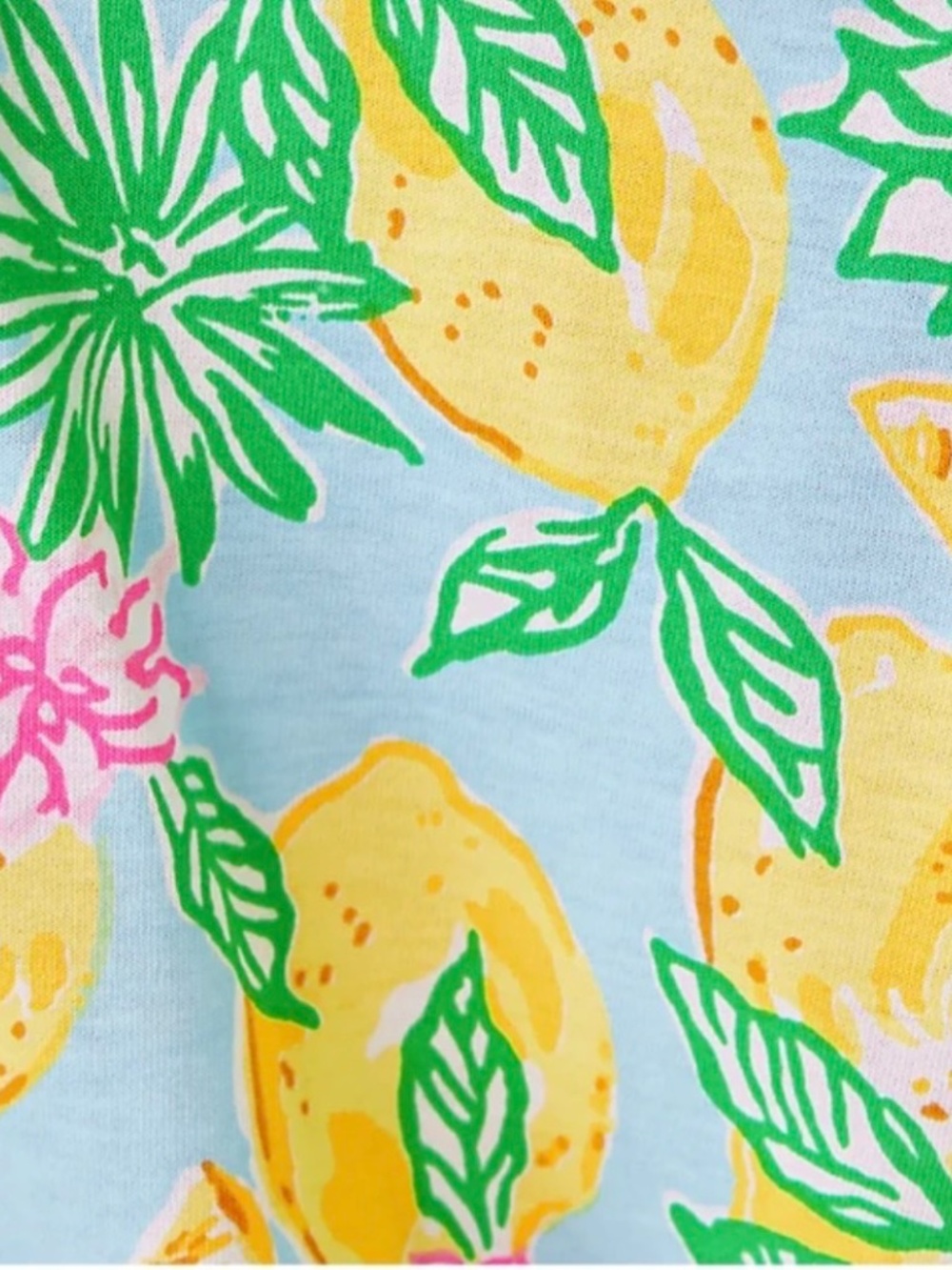 NWT Lilly Pulitzer RIEGAN DRESS, BLUETTE MAKE LEMONADE size:Medium - Picture 4 of 6